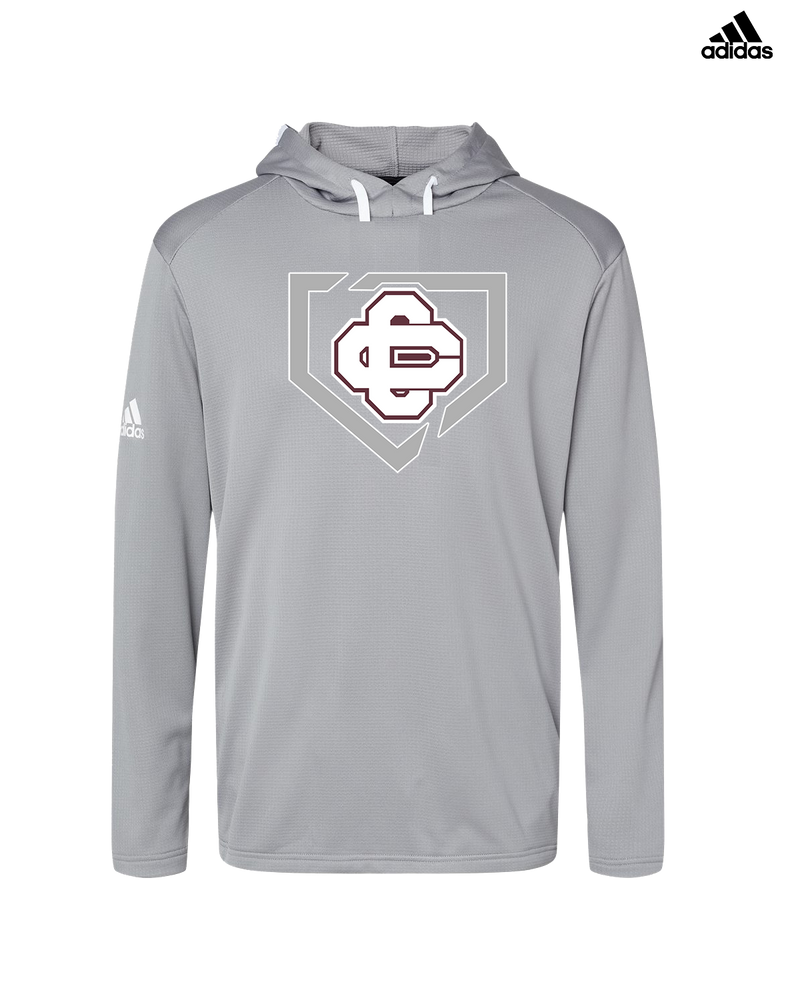Cass City HS Baseball Secondary Logo - Adidas Men's Hooded Sweatshirt