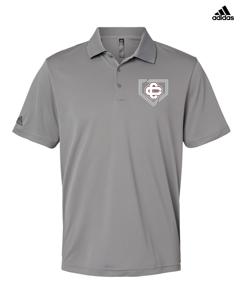 Cass City HS Baseball Secondary Logo - Adidas Men's Performance Polo