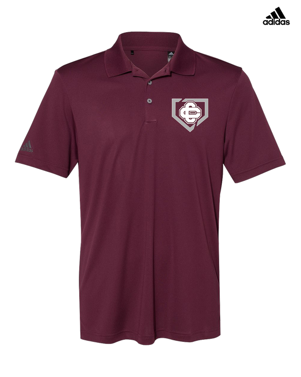 Cass City HS Baseball Secondary Logo - Adidas Men's Performance Polo