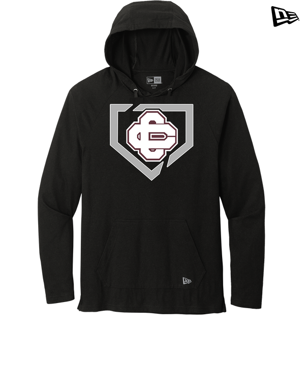 Cass City HS Baseball Secondary Logo - New Era Tri Blend Hoodie