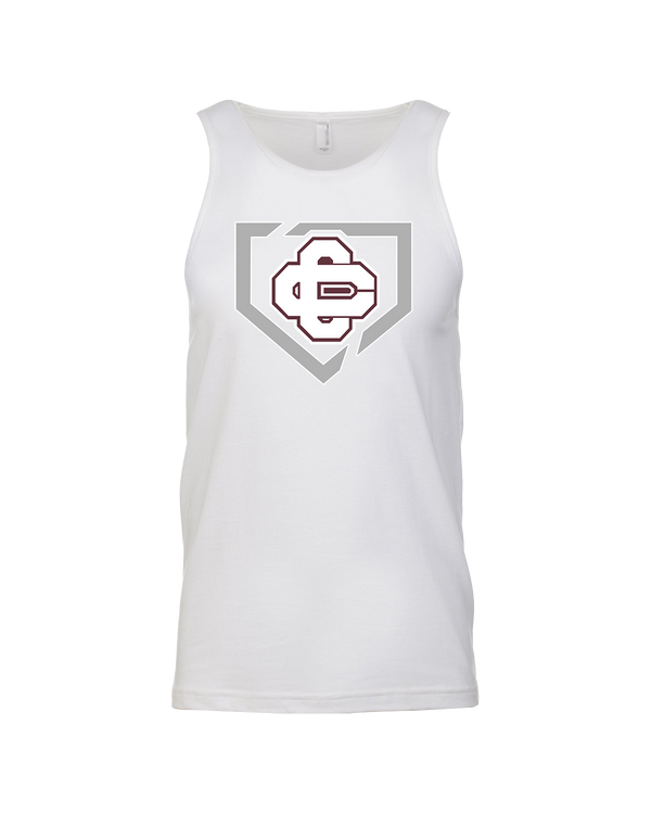 Cass City HS Baseball Secondary Logo - Mens Tank Top