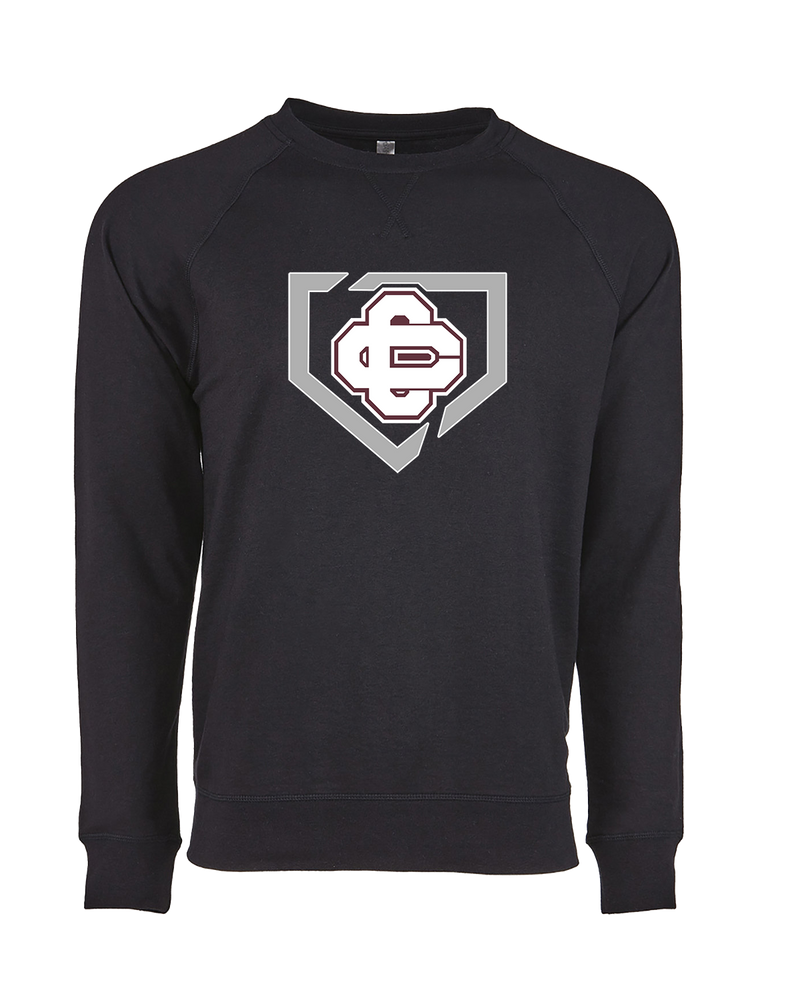 Cass City HS Baseball Secondary Logo - Crewneck Sweatshirt