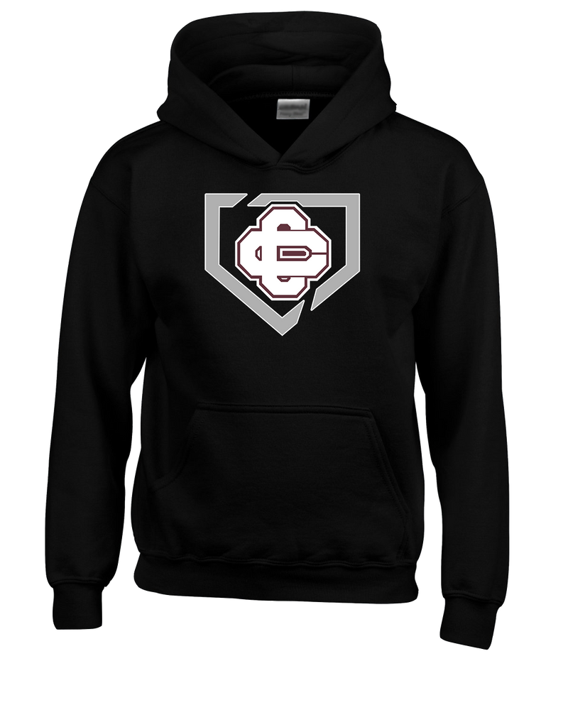 Cass City HS Baseball Secondary Logo - Cotton Hoodie