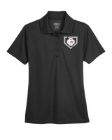 Cass City HS Baseball Secondary Logo - Womens Polo