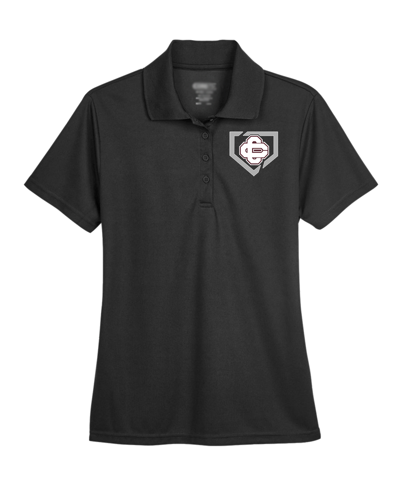 Cass City HS Baseball Secondary Logo - Womens Polo