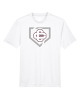 Cass City HS Baseball Secondary Logo - Youth Performance T-Shirt