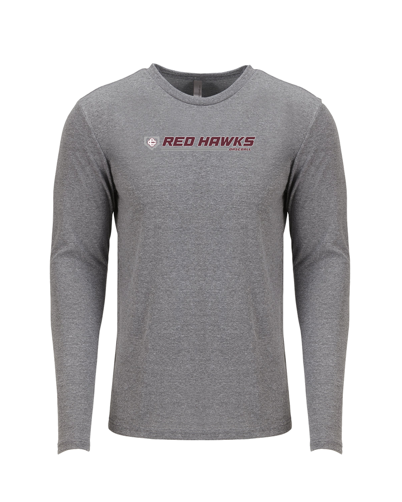 Cass City HS Baseball Switch - Tri Blend Long Sleeve