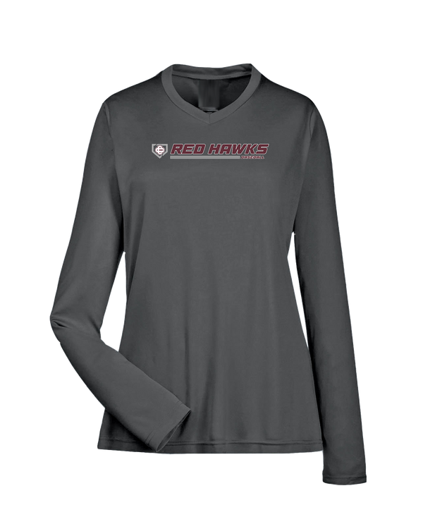 Cass City HS Baseball Switch - Womens Performance Long Sleeve