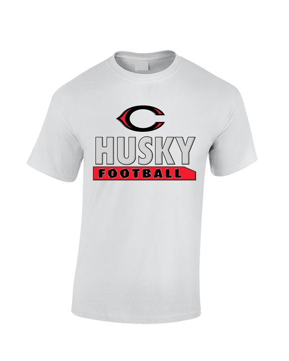 Centennial HS Football C - Cotton T-Shirt