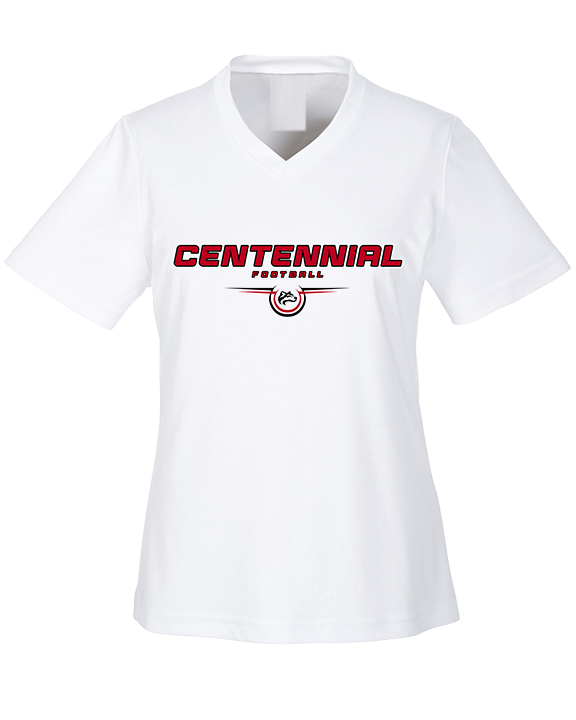 Centennial HS Football Design - Womens Performance Shirt