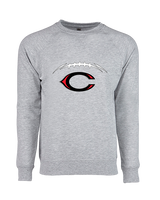 Centennial HS Football Laces - Crewneck Sweatshirt