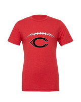 Centennial HS Football Laces - Tri-Blend Shirt