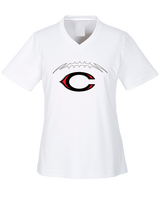 Centennial HS Football Laces - Womens Performance Shirt