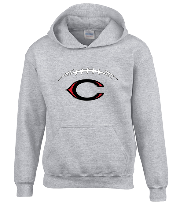 Centennial HS Football Laces - Youth Hoodie