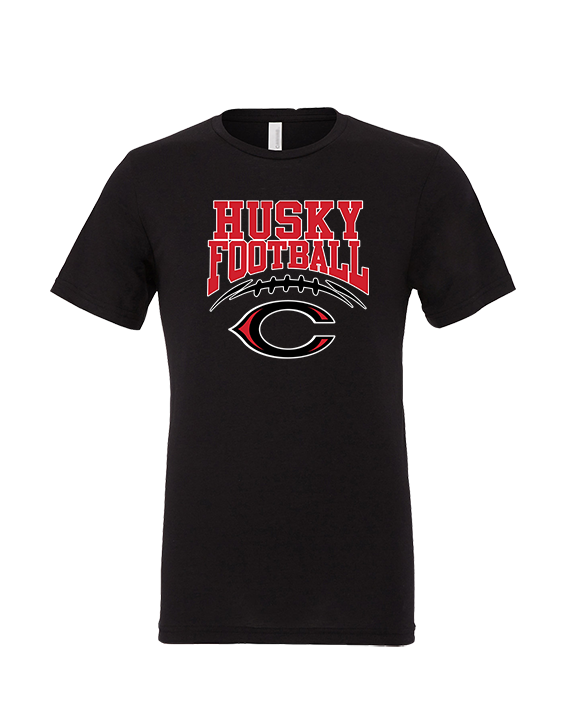 Centennial HS Football School Football - Tri-Blend Shirt