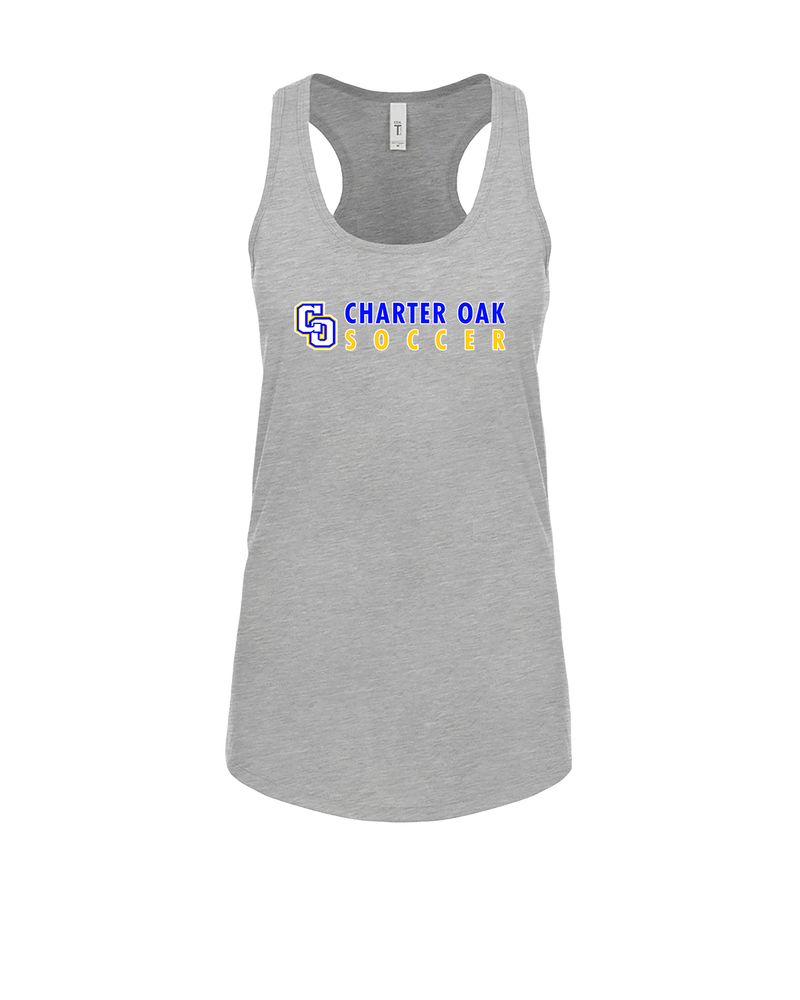 Charter Oak HS Girls Soccer Basic - Womens Tank Top