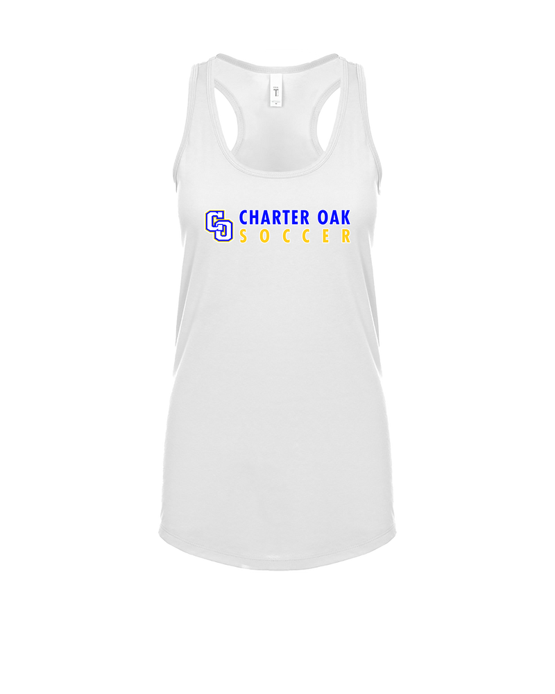 Charter Oak HS Girls Soccer Basic - Womens Tank Top