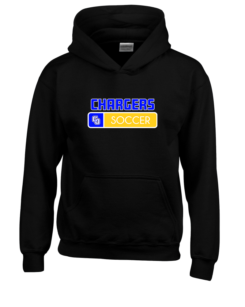 Charter Oak HS Girls Soccer Pennant - Youth Hoodie