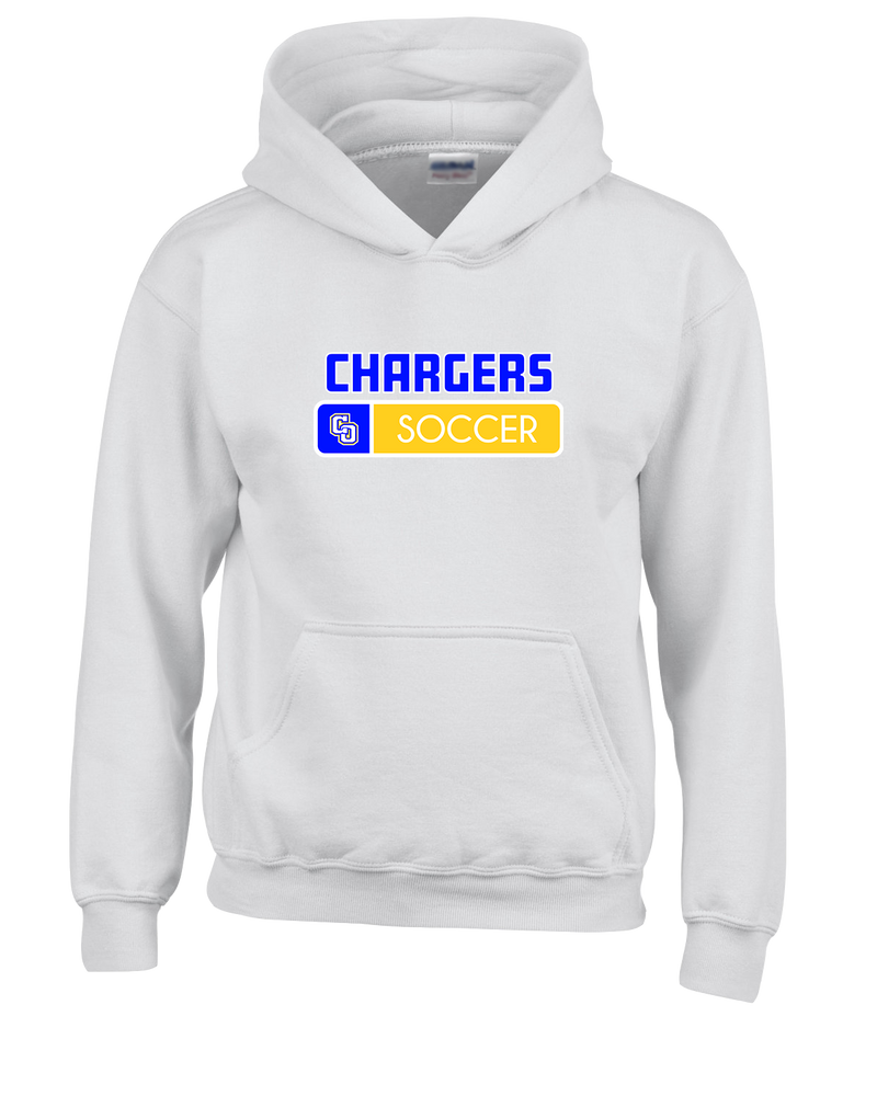 Charter Oak HS Girls Soccer Pennant - Youth Hoodie