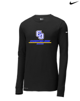 Charter Oak HS Girls Soccer Split - Nike Dri-Fit Poly Long Sleeve