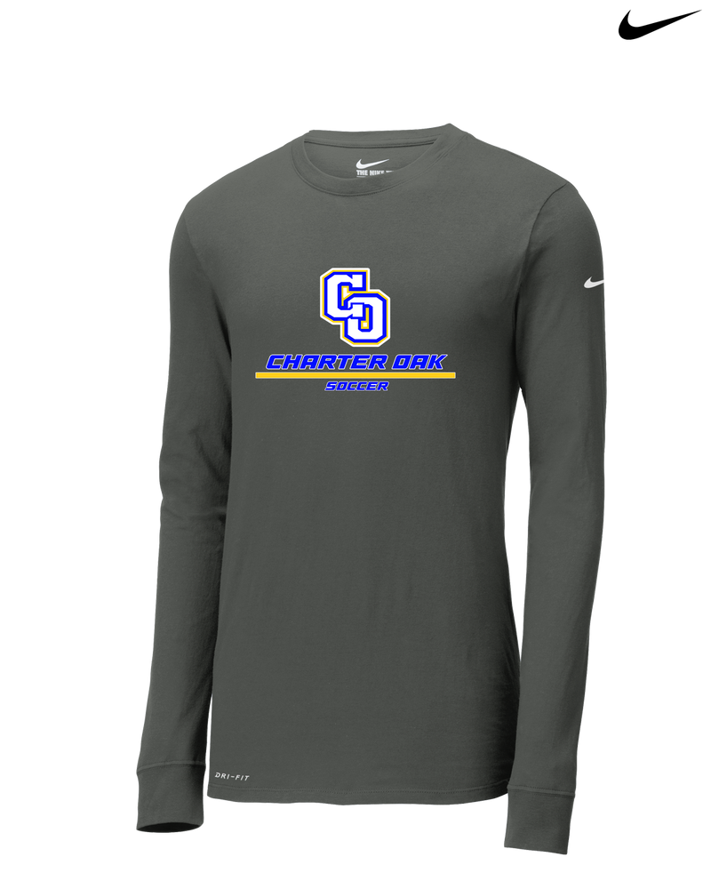 Charter Oak HS Girls Soccer Split - Nike Dri-Fit Poly Long Sleeve