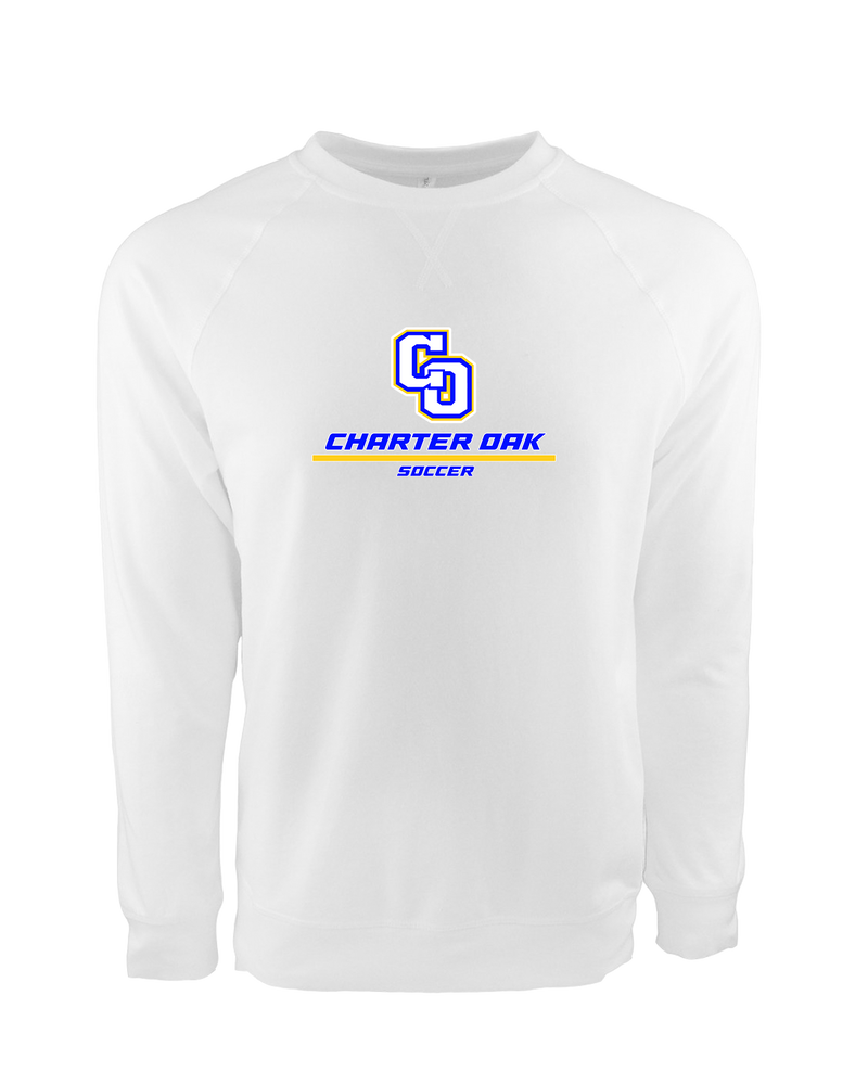 Charter Oak HS Girls Soccer Split - Crewneck Sweatshirt