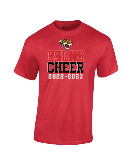 Port St Lucie Cheer 2023 - Cotton T-Shirt