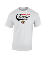 Port St Lucie Cheer Banner - Cotton T-Shirt