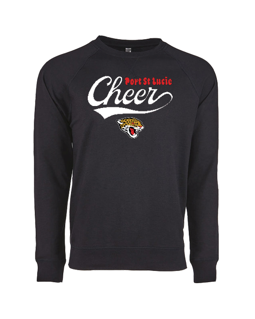 Port St Lucie Cheer Banner - Crewneck Sweatshirt