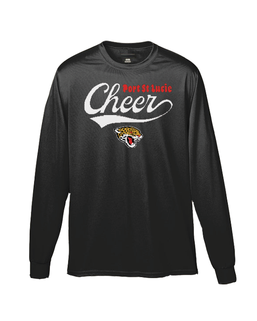 Port St Lucie Cheer Banner - Performance Long Sleeve Shirt