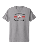 Chippewa Valley HS Boys Basketball Curve - Mens Select Cotton T-Shirt