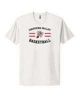 Chippewa Valley HS Boys Basketball Curve - Mens Select Cotton T-Shirt