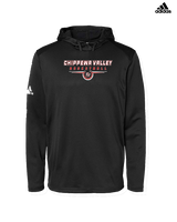 Chippewa Valley HS Boys Basketball Design - Mens Adidas Hoodie