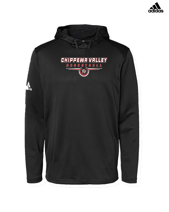 Chippewa Valley HS Boys Basketball Design - Mens Adidas Hoodie