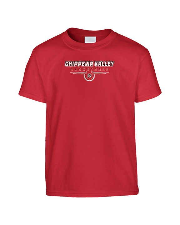 Chippewa Valley HS Boys Basketball Design - Youth Shirt