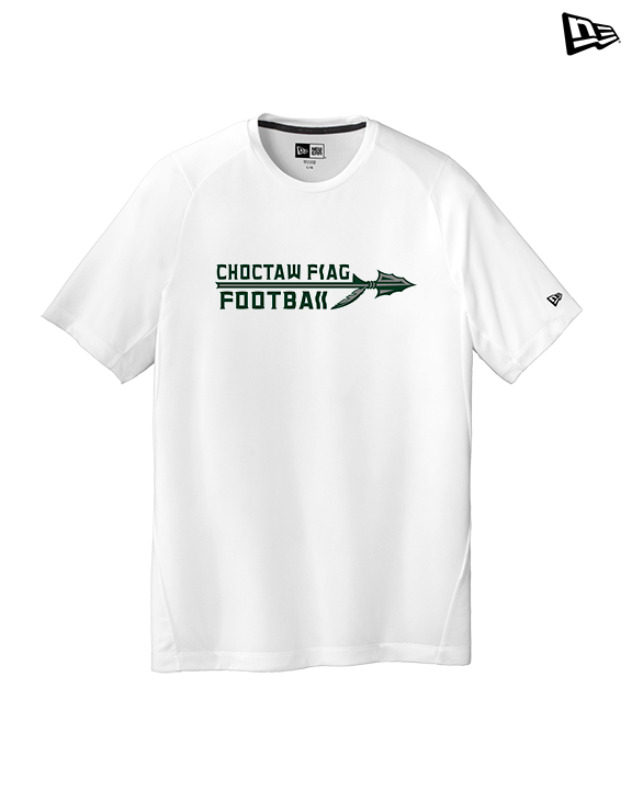 Choctaw HS Flag Football Logo New - New Era Performance Shirt