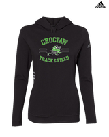 Choctaw HS Track & Field Curve - Womens Adidas Hoodie