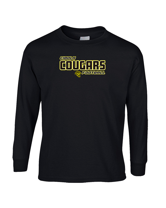 Cibola HS Football Bold - Cotton Longsleeve