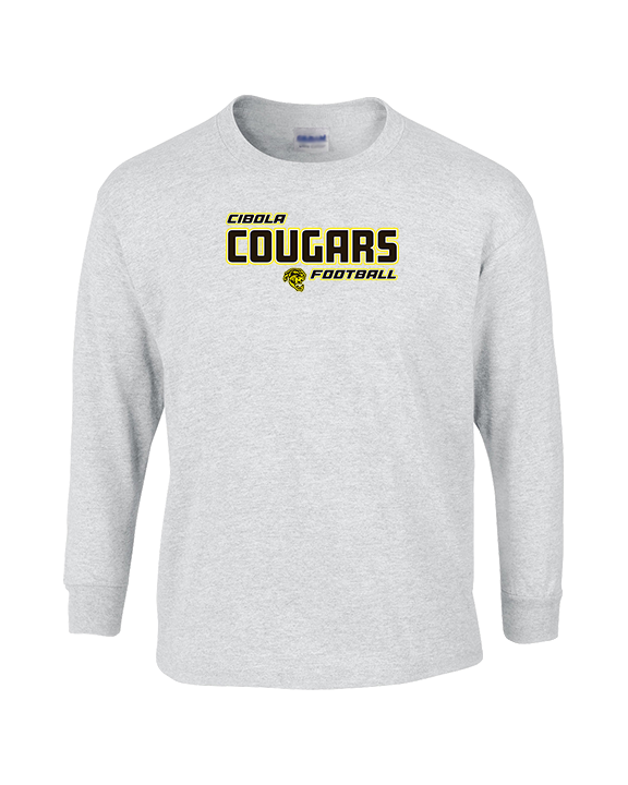 Cibola HS Football Bold - Cotton Longsleeve