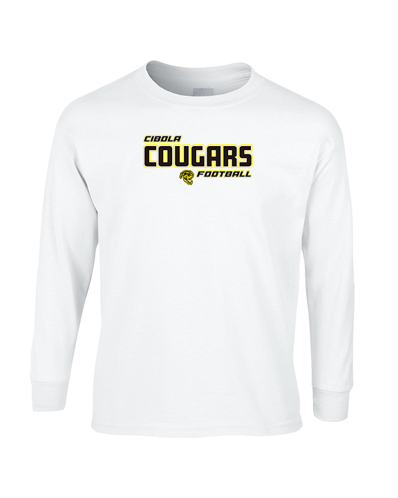 Cibola HS Football Bold - Cotton Longsleeve