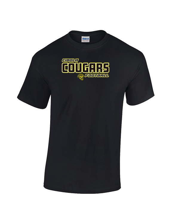 Cibola HS Football Bold - Cotton T-Shirt