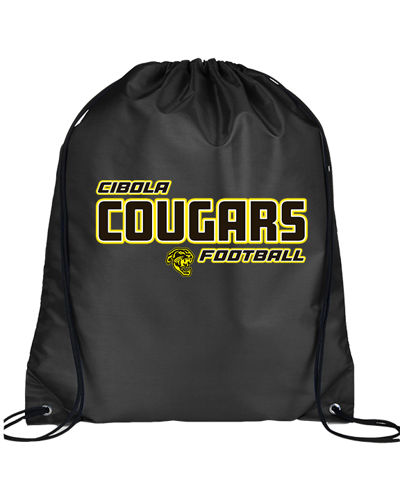 Cibola HS Football Bold - Drawstring Bag