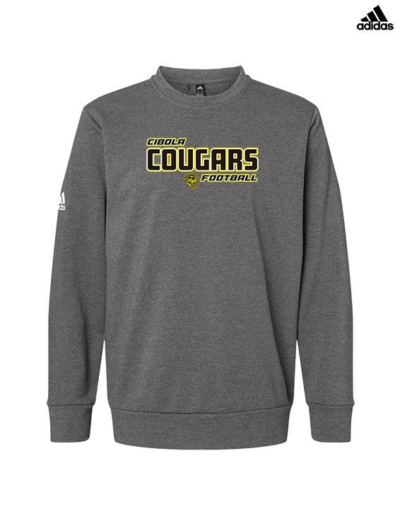 Cibola HS Football Bold - Mens Adidas Crewneck