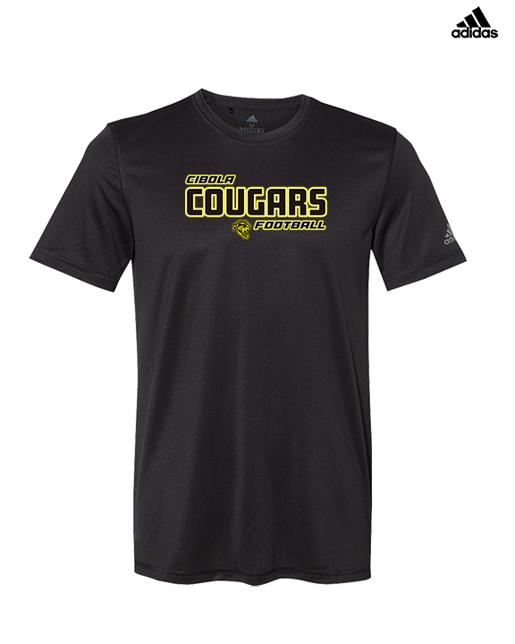 Cibola HS Football Bold - Mens Adidas Performance Shirt