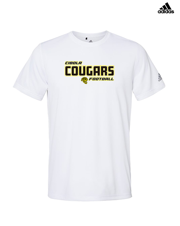 Cibola HS Football Bold - Mens Adidas Performance Shirt