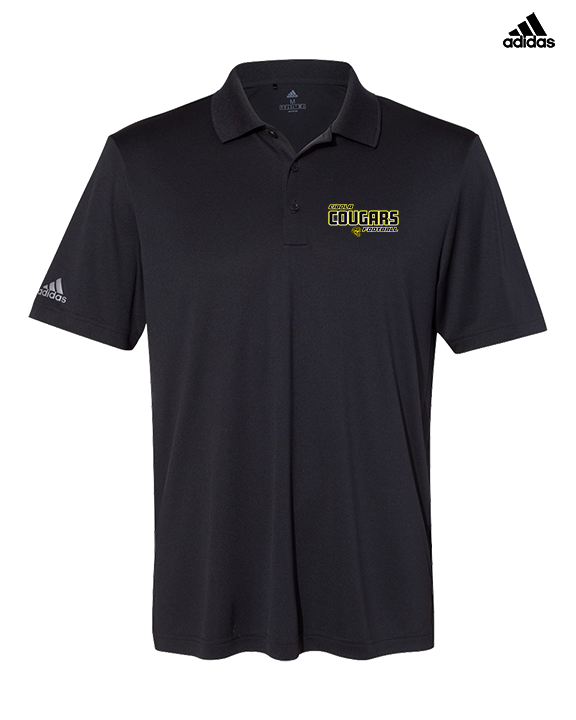 Cibola HS Football Bold - Mens Adidas Polo