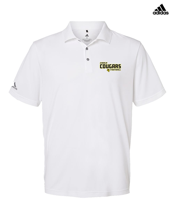 Cibola HS Football Bold - Mens Adidas Polo