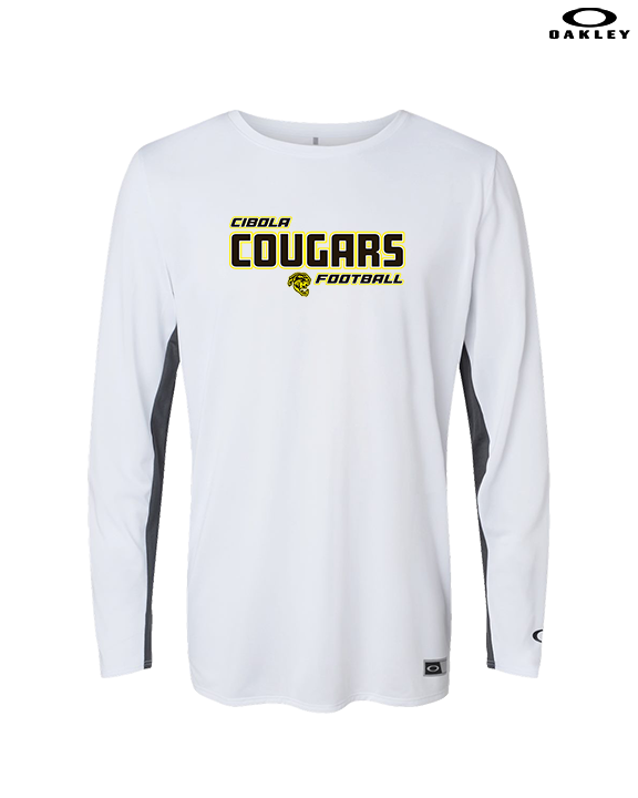 Cibola HS Football Bold - Mens Oakley Longsleeve