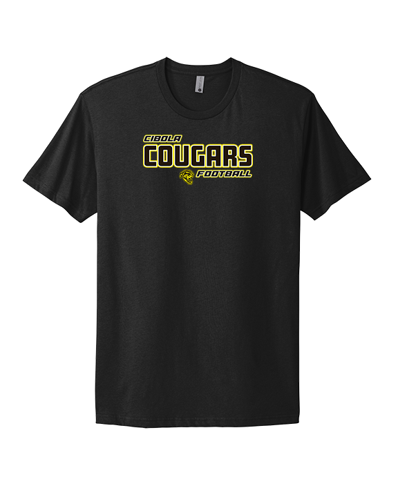 Cibola HS Football Bold - Mens Select Cotton T-Shirt