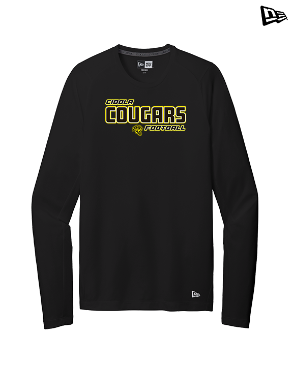 Cibola HS Football Bold - New Era Performance Long Sleeve